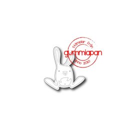 Gummiapan Stanzschablone D190203 - Hase Bunny Osterhase...