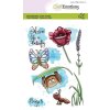 CraftEmotions Stempelset Bugs 3 - 8 Clearstamps Ameise Spinne Schmetterling