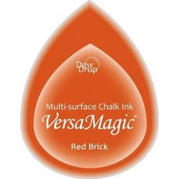 Dew Drops VersaMagic Red Brick - Stempelkissen Rot Braun...