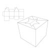 Vaessen Creative Stanzschablone MV-SS-211 - Sternbox Schachtel Verpackung