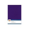 Card Deco Leinenpapier Violett - A5 Papier 240g/m&sup2; 10 Bl&auml;tter Karten Basteln