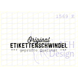 AEH Design Gummistempel 1569E - Original...