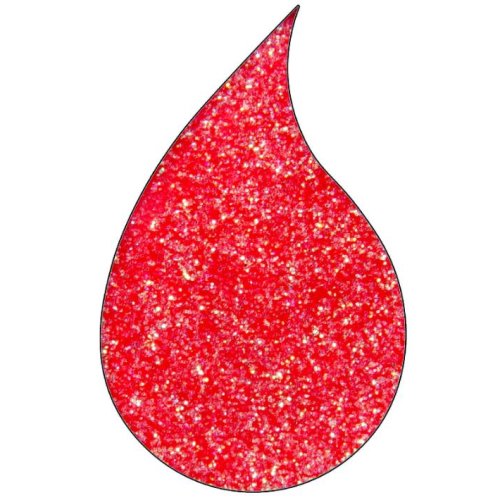 WOW! Embossingpulver Glitters Rockin Red Rot 15 ml Glitzer Einbrennpulver