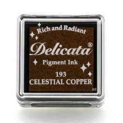 Delicata Mini Stempelkissen Celestial Copper - Kupfer...
