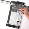 Paperfuel Papierschneider 30,5 cm mit Skala -  Falzmaschine Fotoschneider