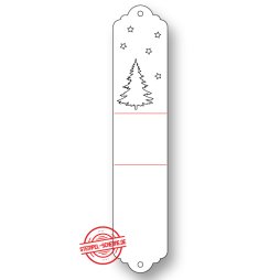 Stempel-Scheune Stanzschablone SSD0012 - Verpackung Weihnachtsbaum Stern Winter