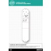 Stempel-Scheune Stanzschablone SSD013 - Verpackung Reh Hirsch Stern Weihnachten