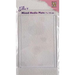 Nellie Snellen Mixed Media Plate - Rechteck Rectangle 7 x...