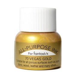 TSUKINEKO All Purpose Ink Vegas Gold - Stempelfarbe...