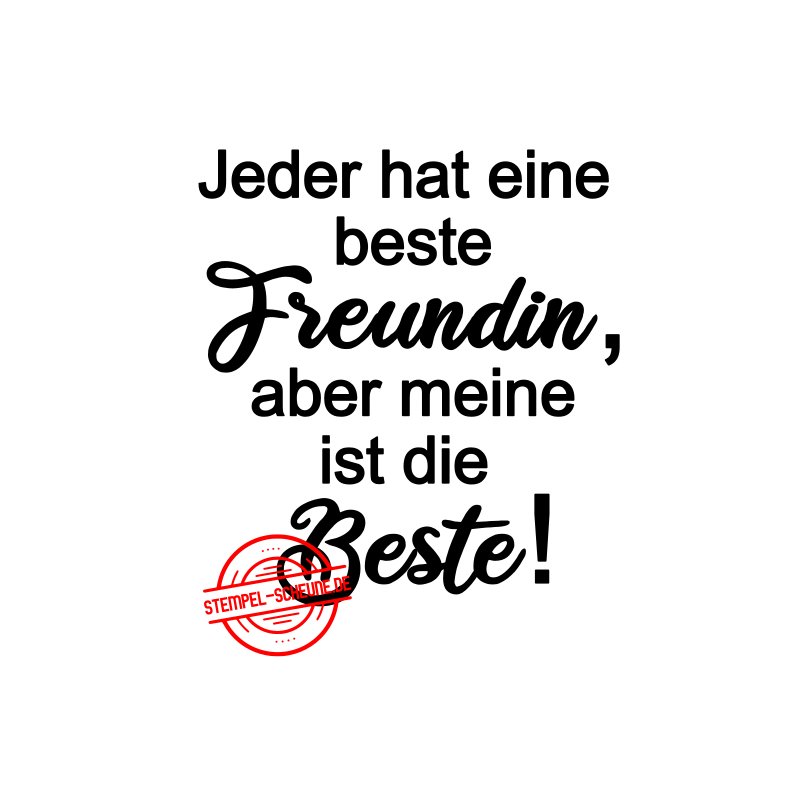 Beste freundin an meine dankesbrief Du bist