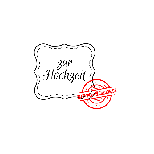 Stempel-Scheune Gummi 101 - Label zur Hochzeit Geschenk Trauung Mann Frau