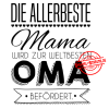 Stempel-Scheune Gummi 106 - Allerbeste Mama Oma Baby Enkel Geburt Kind