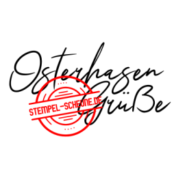 Stempel-Scheune Gummi 299 - Osterhasengr&uuml;&szlig;e...