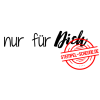 Stempel-Scheune Gummi 366 - nur f&uuml;r Dich Geschenk Naschen S&uuml;&szlig;es Danke