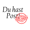 Stempel-Scheune Gummi 392 - Du hast Post Gr&uuml;&szlig;e Nachricht Brief Gru&szlig;