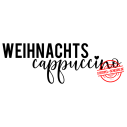 Stempel-Scheune Holzstempel 135 - Weihnachtscappucino...