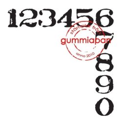 Gummiapan Gummistempel 14030106 - Zahlen 1 bis 9 Ecke...