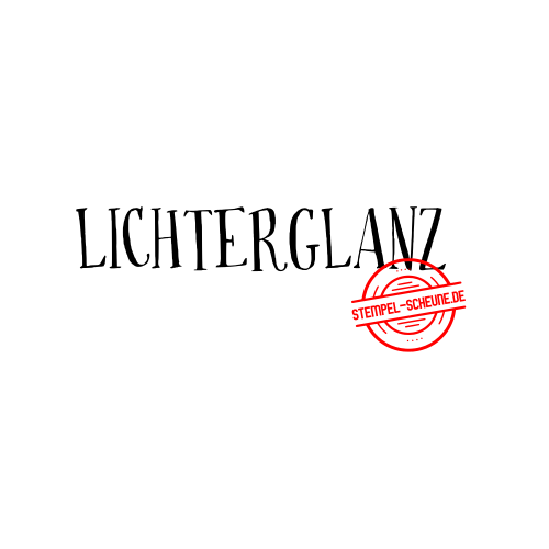 Stempel-Scheune Holzstempel 429 - Lichterglanz Licht Weihnachten Stimmung Nacht