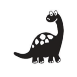 Dini Design Gummistempel 365 - Dinosaurier Tier Urzeit...