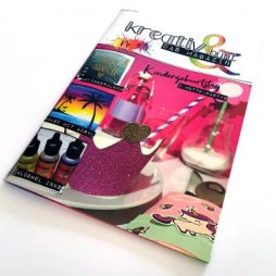 Kreativ &amp; Bunt Das Magazin Nr. 5 - Scrapbooking Mixed Media Kolorieren Anleitung