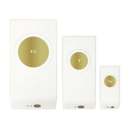 We R Memory Keepers 661442 - 3 Motivstanzer 3er Set Handstanzen Kreis Rund