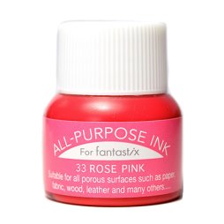 TSUKINEKO All Purpose Ink Rose Pink - Stempelfarbe...