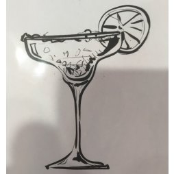 Gummiapan Gummistempel 15090105 - Cocktail Getr&auml;nk...