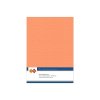 Card Deco Leinenpapier Pastell Orange - A5 Papier 240g/m&sup2; 10 Bl&auml;tter Basteln
