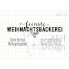 AEH Design Mini Stempelset 1617G - Weihnachtsb&auml;ckerei Weihnachten Geb&auml;ck Essen