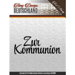 Amy Design Clear stamp Deutsch - Zur Kommunion Glaube...