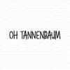 Gummiapan Gummistempel 20020431 - Oh Tannenbaum Weihnachtsbaum Winter Geschenke