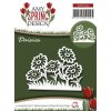 Amy Design Stanzschablone - G&auml;nsebl&uuml;mchen Blume Pflanze Fr&uuml;hling Natur