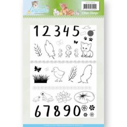 Jeanines Art Stempel Clear Stamps - Babytiere Ostern Ente...