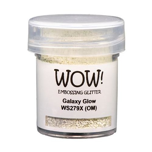 WOW! Embossingpulver Glitters Galaxy Glow Sand Beige 15 ml Glitzer Pulver