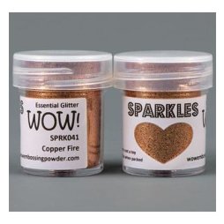 WOW! Sparkles Glitter Copper Fire - Kupfer Glitzer 15 ml...