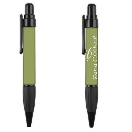 Kugelschreiber individualisierbar mit Gummigriff Schwarz Multiplexx