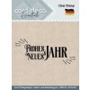 Card Deco Clear stamp Deutsch - Frohes neues Jahr Neujahr Silvester Fest Freunde
