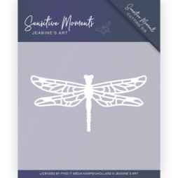 Jeanines Art Stanzschablone - Libelle Dragonfly Insekt...
