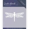 Jeanines Art Stanzschablone - Libelle Dragonfly Insekt Tier Fliegen Fl&uuml;gel