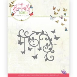 Jeanines Art Stanzschablone Butterfly Touch -...