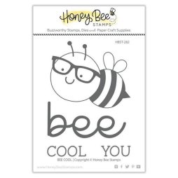 Honey Bee Stamps Stempelset - Biene Brille Insekt Tier...
