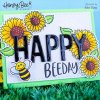 Honey Bee Stanzschablonen f&uuml;r Build A Bee - Biene Lachen Schleife Fl&uuml;gel Luft