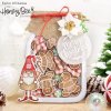 Honey Bee Stanzschablonen f&uuml;r Gingerbread House - Lebkuchenhause Weihnachten