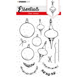 StudioLight Essentials Clear Stamp - Weihnachtskugel...