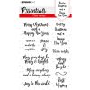 StudioLight Essentials Clear Stamp - Weihnachten Spr&uuml;che Merry Christmas English