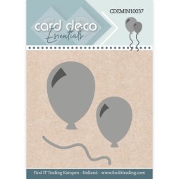 Card Deco Stanzschablone CDEMIN10037 - Luftballon Party...