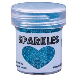 WOW! Sparkles Glitter Santorini - Hellblau Blau 15 ml...