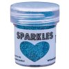 WOW! Sparkles Glitter Santorini - Hellblau Blau 15 ml Pulver Premium Glitzer