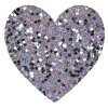 WOW! Sparkles Glitter Crown Jewels - Silber Schwarz 15 ml Pulver Premium Glitzer