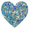 WOW! Sparkles Glitter Atlantica - T&uuml;rkis Gr&uuml;n Blau 15 ml Pulver Premium Glitzer